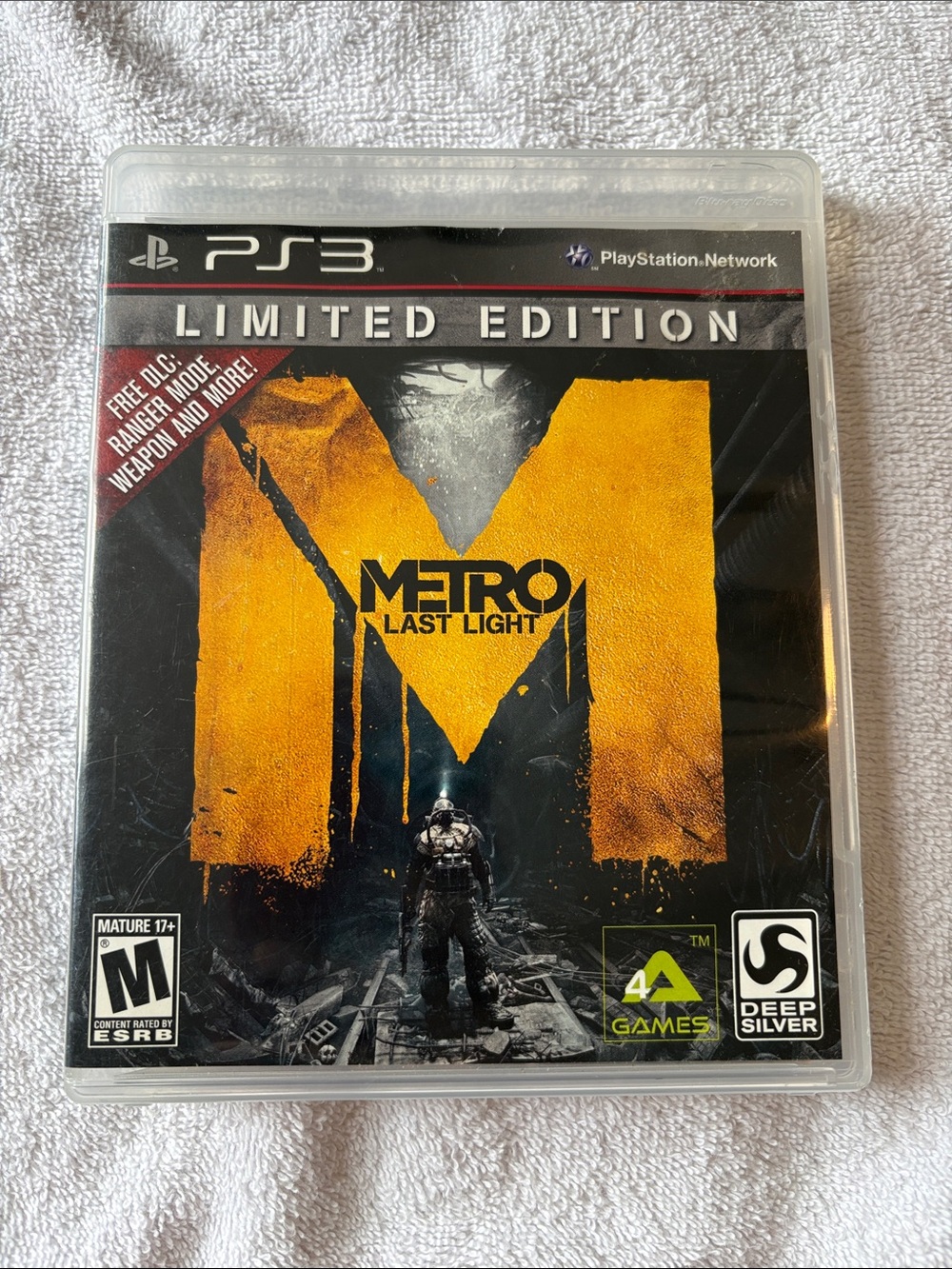 Sony Metro: Last Light Limited Edition CIB Excellent condition